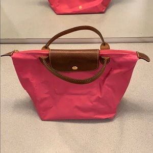 Longchamp Small Pink Le Pliage Handbag